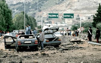 La strage di Capaci. Giovanni Brusca, coinvolto nell'attentato costato la vita al giudice Giovanni Falcone, alla moglie Francesca Morvillo e alla sua scorta,  è stato scarcerato per fine pena, lasciando il carcere dopo 25 anni di detenzione. 
Franco Lannino. ANSA
