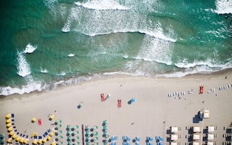 The beach of Forte dei Marmi