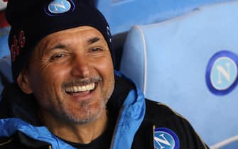  Napoli's head coach Luciano Spalletti   during  italian Serie A  soccer  match  SSC Napoli vs  US Cremonese  at the Diego Armando Maradona stadium in Naples, Italy, 12 February 2023
ANSA / CESARE ABBATE
